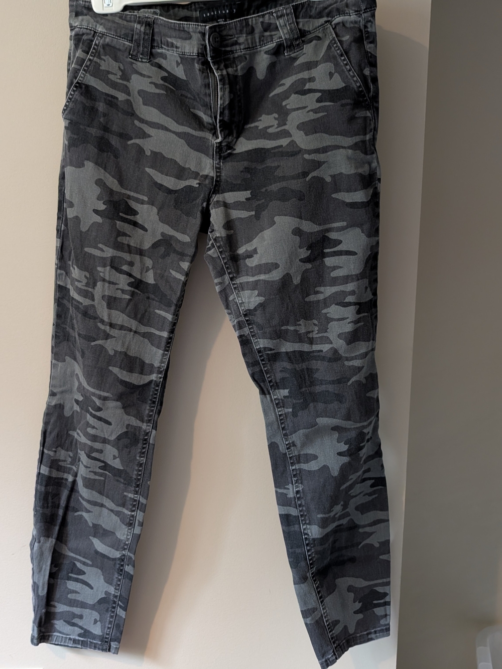 Sanctuary Women's Camo Slim Capri Jeans